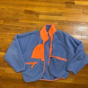 Free people hit the slopes fleece jacket size medium like new condition